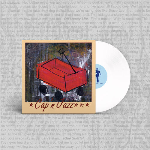 Cap'n Jazz- Burritos, Inspiration Point...(30th Anniversary Edition) White ( LP )