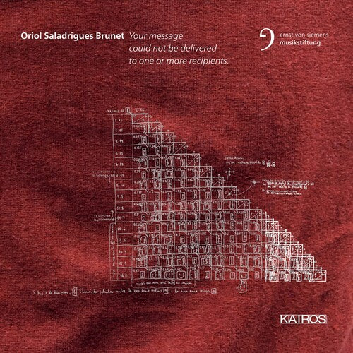 Various Artists: Oriol Saladrigues Brunet: Your Message Could Not Be Delivered To One Or More Recipients (Various Artists) - CD