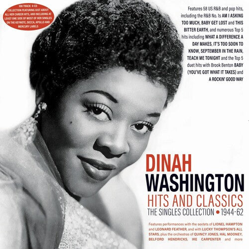 Dinah Washington: Hits And Classics: The Singles Collection 1944-62 - CD