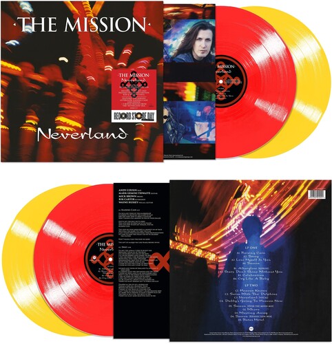 Mission- Neverland: 30th Anniversary - Limited 140-Gram Red & Yellow Colored Vinyl -RSD25 ( LP )