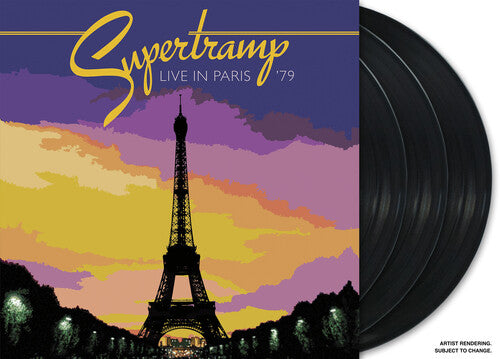 Supertramp- Live In Paris 1979 ( LP )