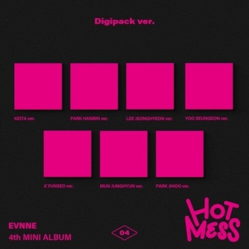 EVNNE: Hot Mess - Digipack Random Cover Version - incl. Photobook + Photocard - CD