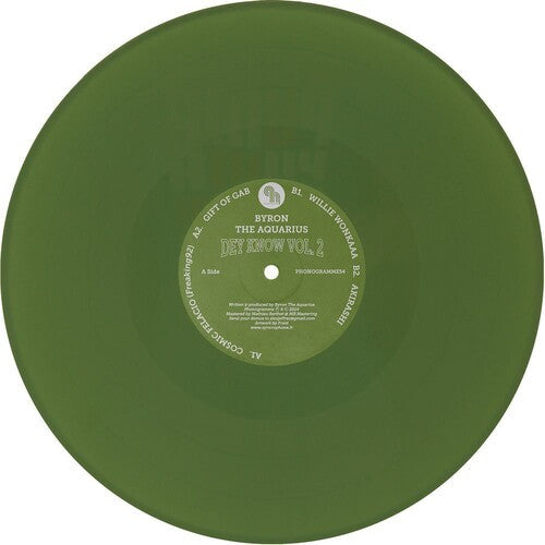 Byron the Aquarius: Dey Know Vol. 2 - 12-INCH SINGLE