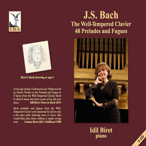 J.S. Bach: J.S. Bach: The Well-Tempered Klavier - 48 Preludes and Fugues - COMPACT DISCS