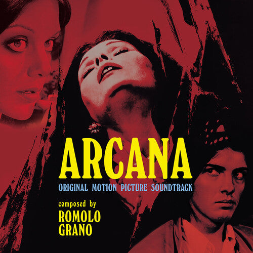 Romolo Grano: Arcana (Original Soundtrack) - Limited Clear Red Colored Vinyl - VINYL