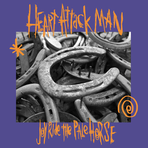 Heart Attack Man- Joyride the Pale Horse (Limited Edition Orchid/Orange Crush) ( LP )
