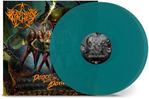 Burning Witches: Dance with the Devil - Trans Green - VINYL