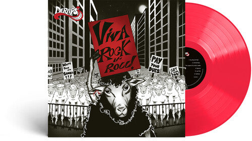 Deraps- Viva Rock N' Roll - Red Transparent ( LP )