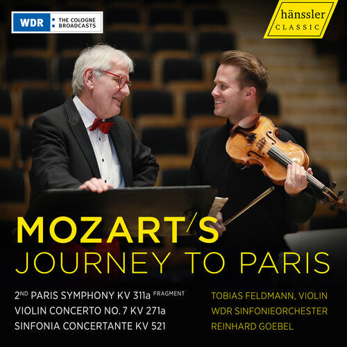 Tobias Feldmann: Mozart's Journey to Paris - COMPACT DISCS