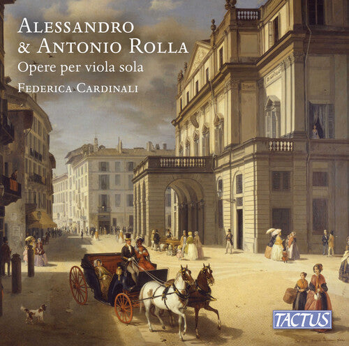 Federica Cardinali: Alessandro & Antonio Rolla: Opere per viola sola - COMPACT DISCS
