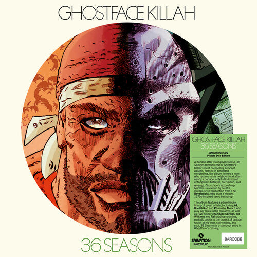 Ghostface Killah-  36 Seasons: 10th Anniversary - Picture Disc [Import] ( LP )