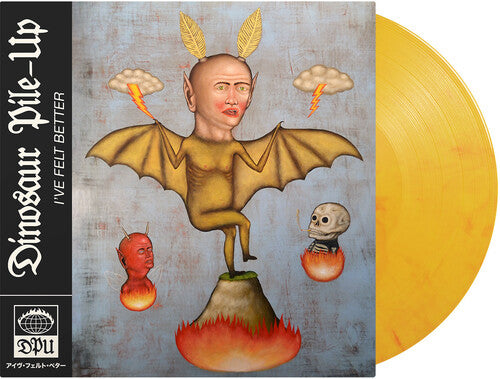 Dinosaur Pile-Up- I'Ve Felt Better - Yellow Flame Marble ( LP )