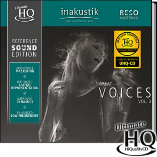 Reference Sound Edition: Great Voices III (Various Artists) - CD