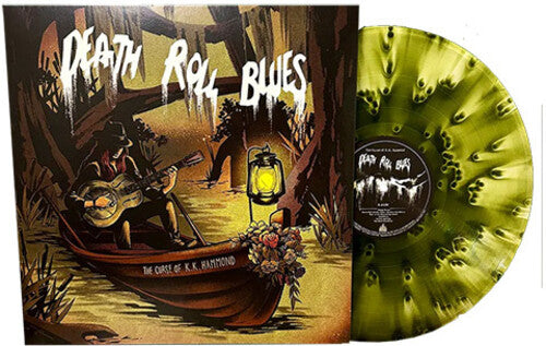 The Curse of K.K. Hammond: Death Roll Blues - Ogre Green With Frosted Clear Splatter Vinyl { Record }