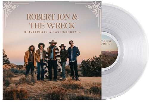 Robert Jon & the Wreck- Heartbreaks & Last Goodbyes [Crystal Clear LP] ( LP )