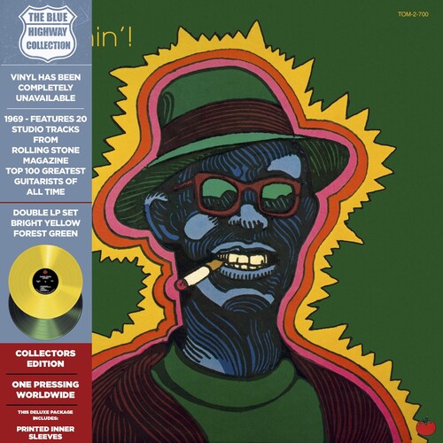 Lightnin' Hopkins- Lightnin'! - Yellow/Green ( LP )