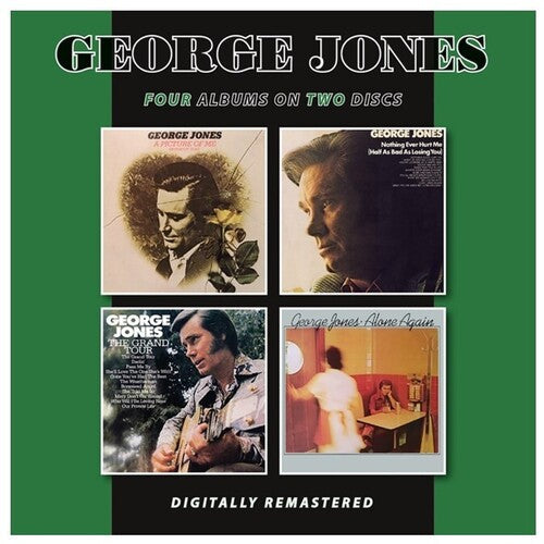 George Jones: Picture Of Me (Without You) / Nothing Ever Hurt Me (Half As Bad As Losing You) / The Grand Tour / Alone Again - COMPACT DISCS