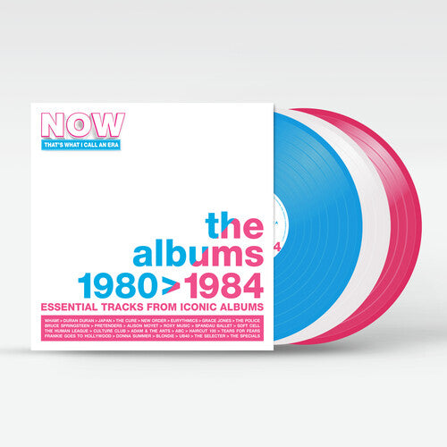 Now That's What I Call An Era: The Albums 1980-1984 / Various - White, Pink & Blue Colored Vinyl ( LP )