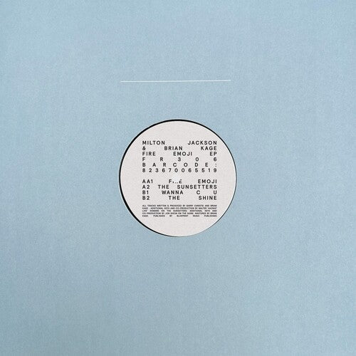 Milton Jackson: Fire Emoji - 12-INCH SINGLE