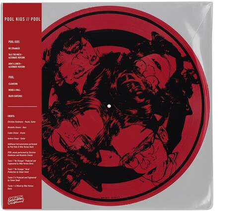 Pool Kids- Pool Kids // Pool - Transparent Red ( LP )