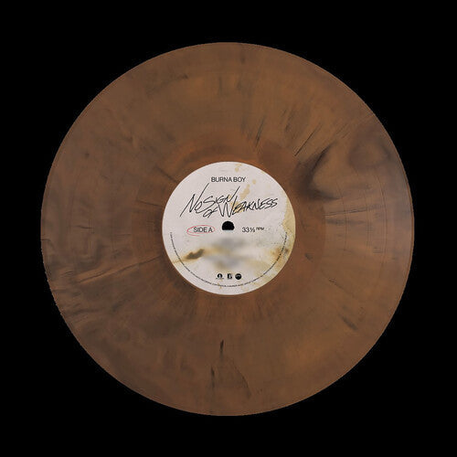 Burna Boy- No Sign Of Weakness (Brown Opaque Vinyl) ( LP )