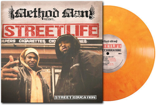 Method Man: Street Education 20th Anniversary Edition - Limited Deluxe Edition Orange Marble Vinyl { Record }
