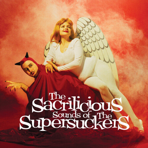 The Supersuckers- The Sacrilicious Sounds of... - Opaque Red ( LP )
