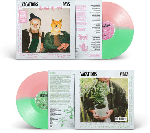 Vacations- Days/Vibes - Pink/Green Vinyl ( LP )