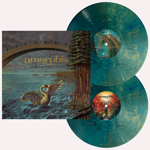 Amorphis- Borderland (Green Blue Marbled Vinyl incl. Bonus Tracks) (Indie Exclusive Vinyl) ( LP )