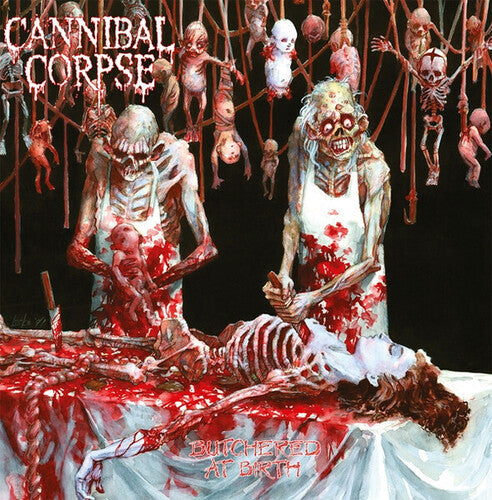 Cannibal Corpse: Butchered At Birth - White & Red Splatter Vinyl - VINYL