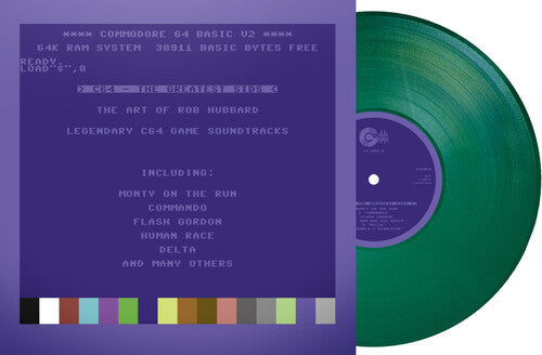 Rob Hubbard: C64 Greatest Sids: The Art Of Rob Hubbard - Limited To 100 Handnumbered Edition (Green Vinyl) - VINYL