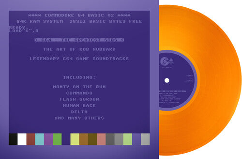 Rob Hubbard: C64 Greatest Sids: The Art Of Rob Hubbard - Limited To 100 Handnumbered Edition (Orange Vinyl) - VINYL