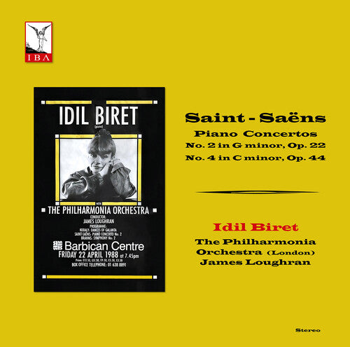 Idil Biret- Saint-Saens: Piano Concertos Nos. 2 & 4 ( LP )