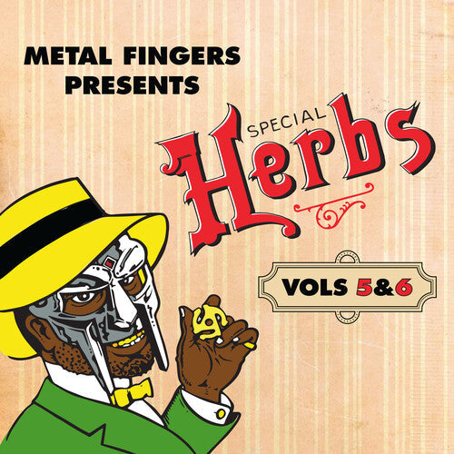 MF Doom- Metal Fingers Presents: Special Herbs Vol. 5 & 6 - Red Vinyl ( LP )