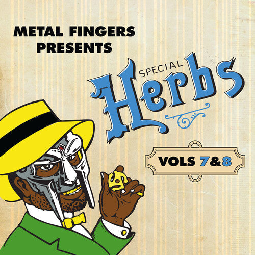MF Doom- Metal Fingers Presents: Special Herbs Vol. 7 & 8 - Blue Vinyl ( LP )