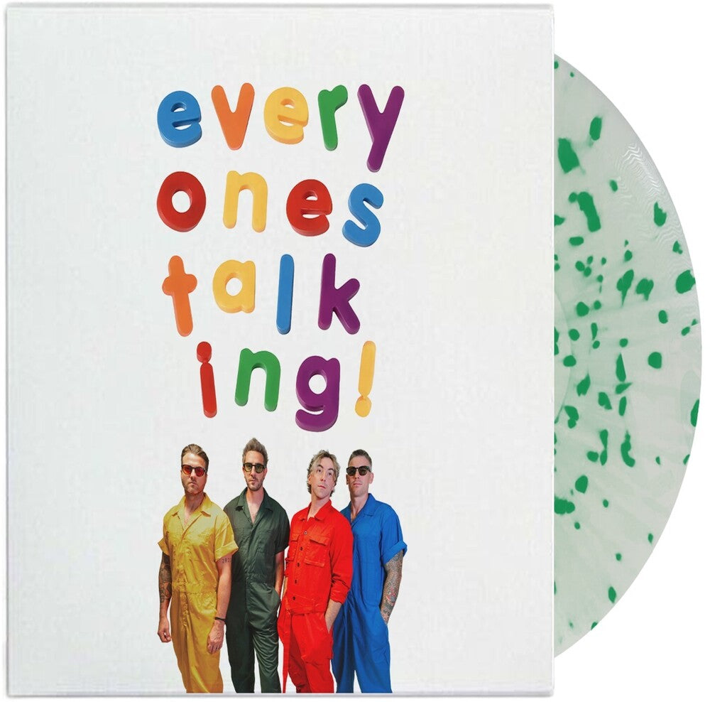All Time Low- Everyone's Talking [Indie Exclusive White and Green Colored Vinyl] ( LP )