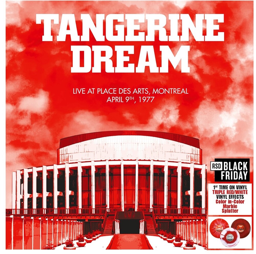 Tangerine Dream- Live At Place Des Arts Montreal April 10 77 [RSD Black Friday 2025] ( LP )