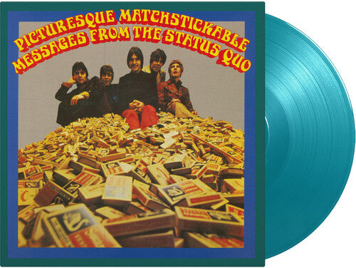 Status Quo- Picturesque Matchstickable Messages From The Status Quo - Limited 180-Gram Turquoise Colored Vinyl ( LP )