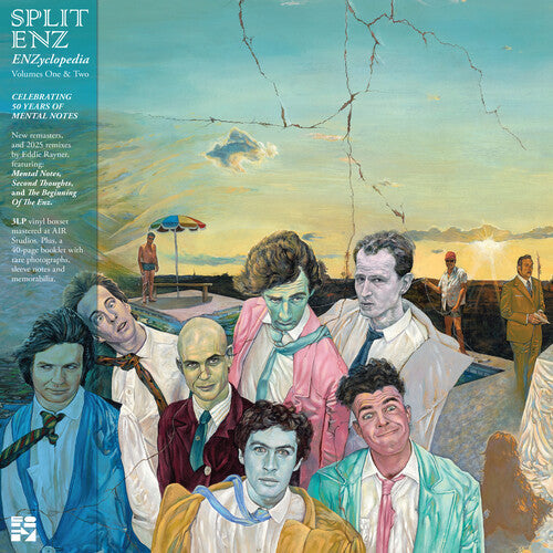 Split Enz- Enzyclopedia - Volumes One & Two ( LP )