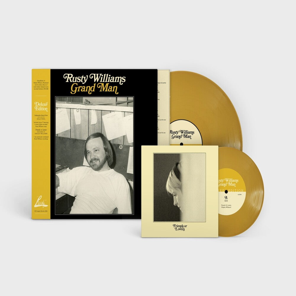 Rusty Williams- Grand Man - (Deluxe Edition) [Gold LP] ( LP )