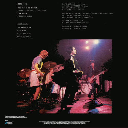 The Damned- Not The Captain's Birthday Party ( LP )