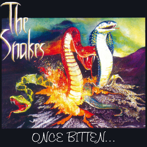 The Snakes- Once Bitten... - Limited Splatter Green Vinyl ( LP )