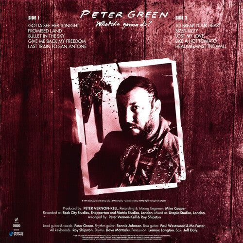 Peter Green- Whatcha Gonna Do - Limited Splatter Green Vinyl ( LP )