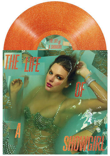 Taylor Swift: The Life of a Showgirl  [Orange Glitter Vinyl] - VINYL