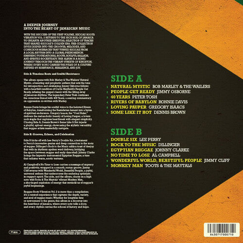 Reggae Roots Vibration Vol 2 / Various - Yellow Transparent Vinyl ( LP )