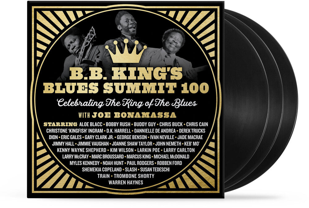 Joe Bonamassa- B.B. King's Blues Summit 100 [180g 3xLP Black Vinyl in Gatefold Jacket with 20-page booklet and download card] ( LP )