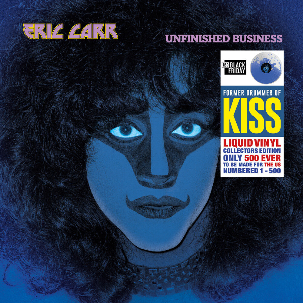 Eric Carr from KISS- Unfinished Business: The Liquid Vinyl Numbered Edition [RSD Black Friday 2025] ( LP )