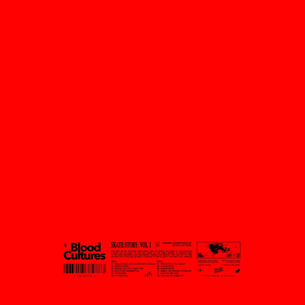 Blood Cultures- Skate Story Vol. 1 [Colored Vinyl] (Red) ( LP )