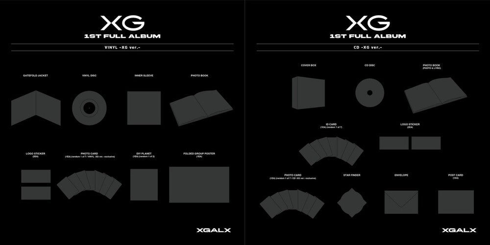 XG- Tbd Title/1st Full Album (W/Book) (Gate) (Post) ( LP )