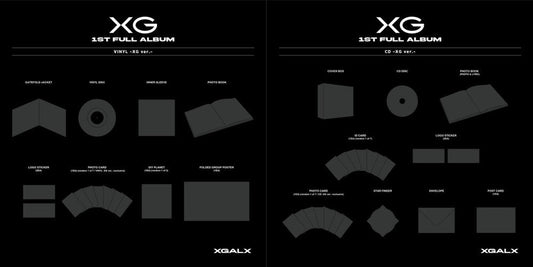 XG- Tbd Title/1st Full Album (W/Book) (Gate) (Post) ( LP )